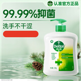 滴露（Dettol）洗手液松木500g瓶 健康抑菌消毒非补充装 儿童家庭用清爽去油
