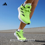adidas DURAMO RC训练备赛轻盈体测跑鞋男女阿迪达斯官方 荧光绿/灰/黑(推荐脚型偏胖选大半码)   38.5