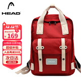 海德（HEAD）背包女大容量双肩包男15.6英寸笔记本电脑包旅行包国家地理书包