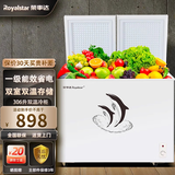 荣事达（Royalstar）158L双温冰柜一级能效 家用商用小型节能 冷藏冷冻冷柜双门两用卧式冰箱省电 以旧换新 【一级能效+超大容量储存+3D循环制冷】 306L