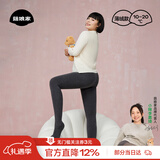 菇娘家灰色打底裤保暖连裤袜女秋冬加绒格雷裤光腿神器可外穿显瘦大码