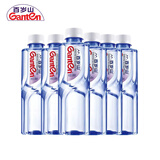 百岁山饮用水矿泉水家用饮料水 348ml*6瓶
