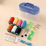 巴拉故事针线盒24件套多功能缝补便携式针线套装工具针线包十字绣 24件套【一套配齐】