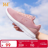 361°运动鞋女秋冬季网面透气轻便户外健身休闲跑步鞋子女681832270-2