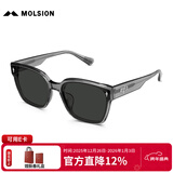 MOLSION陌森太阳镜明星同款大框墨镜男女款MS3129&MS3128 MS3128C11 偏光