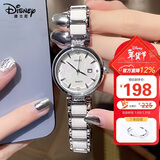 迪士尼（Disney）女款手表简约时尚ins风钢带腕表轻奢小众女士手表生日情人节礼物