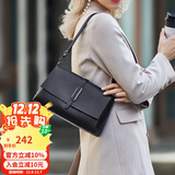 朱尔包包女包头层牛皮软皮斜挎包女包时尚女士包妈妈包圣诞礼物送老婆