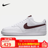 耐克（NIKE）男子减震休闲鞋COURT VISION运动鞋秋冬DH2987-113 红白 40.5 