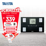 百利达（TANITA）BC-401S四电级家用智能体脂秤 日本品牌蓝牙电子健康体重秤 黑色
