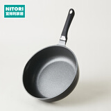 NITORI宜得利家居 家用厨房锅具煤气超轻量煎蛋锅煎锅炒锅KY030 煤气超轻量煎锅超深26cm