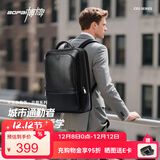 博牌双肩包头层牛皮商务背包男16英寸电脑包旅行书包节日礼物送老公