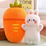 威尔通（WELTSTON）毛绒玩具布娃娃抱枕安抚玩偶儿童生日礼物礼品女生 小白兔子公仔