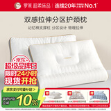 罗莱家纺 枕头枕芯颈椎枕分区护颈成人枕 一只装 38*60cm