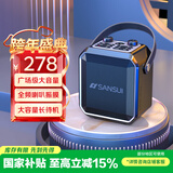 山水（SANSUI）D70广场舞音响无线蓝牙音箱户外便携音响移动大功率音响大音量音箱电木吉他民谣乐器音箱无麦