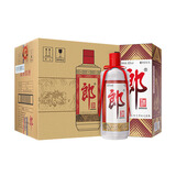 郎酒 郎牌郎酒 酱香型白酒 53度 1000ml*6瓶 整箱装