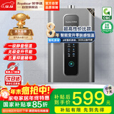 荣事达（Royalstar）【免费安装】燃气热水器天然气家用一级静音恒温全屋零冷水智能无极变升节能强排式 13L 【静音恒温】一厨一卫 天然气（12T)