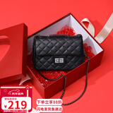 viney牛皮包包女包品牌链条包轻奢单肩斜挎包生日元旦礼物送女生女友