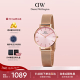 丹尼尔惠灵顿（DanielWellington）DW手表女欧美表简约钢带石英女士手表送女友新年礼物DW368