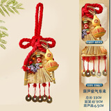 佳茉中国结葫芦福字扫把入户门挂件2026马年过年新年装饰布置用品新款