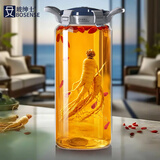 玻绅士泡酒容器泡酒专用瓶泡酒玻璃瓶高硼硅泡酒瓶玻璃酒坛大容量泡酒瓶 30斤(15升)A款无龙头无架