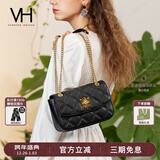VANESSA HOGAN VH女包茵然软包复古太阳神斜挎包菱格链条包腋下单肩包圣诞礼物