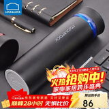乐扣乐扣（LOCK&LOCK） 菲特旋转盖轻量不锈钢保温杯学生商务水杯450ml黑蓝LHC4131BKB