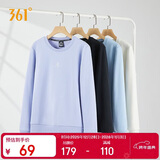 361°卫衣女秋冬季外套运动休闲套头衫宽松圆领长袖上衣662334801D-10