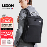 乐上（LEXON）法国品牌双肩包14英寸商务电脑包男防泼水背包通勤笔记本书包礼物