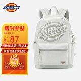 Dickies双肩包女通勤电脑背包大容量旅行包书包初高中生休闲帆布包安静灰