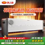 先锋（SINGFUN）踢脚线取暖器家用电暖气浴室防水电暖器大面积取暖神器全屋升温加热器 【居浴两用】石墨烯速热款 DTJ-T10-W