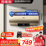 万家乐电热水器【安全大师FW0升级出水断电】50升一级能效3000W速热健康杀菌储水式家用D50-FW0