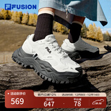 FILAFILA FUSION斐乐潮牌硬糖女鞋厚底鞋夏季运动鞋休闲鞋女 雪白-SW 37.5