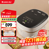 大松（TOSOT）格力低糖电饭煲家用2-3人电饭锅3L智能多功能米汤分离沥米饭粗粮煲汤煮粥ih加热【许我耀眼推荐】