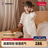 bebebus婴儿睡袋春秋冬恒温儿童睡衣四季通用暖宝宝pro分腿防踢被双层M码