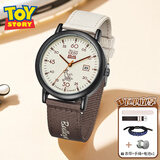 迪士尼（Disney）学生手表初高中生马年限定款带日历石英表青少年防水手表新年礼物