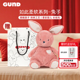 Gund如此柔软系列兔子 精细做工触觉玩耍婴儿毛绒安抚玩偶 新年礼物