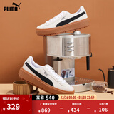 彪马（PUMA）【厚底鞋】复古增高松糕鞋女冬季休闲鞋PLATFORM365830 白-黑色-15 37