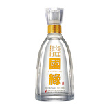 今世缘国缘淡雅【酒厂直销】年货节日送礼纯粮食酒 宴会迎宾白酒江苏版 42度 100mL 1瓶 小酒