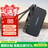 山水（SANSUI）M37老人收音机音响蓝牙音箱多媒体便携式户外音响小型迷你小音箱低音炮插卡收音机音乐播放器 黑色