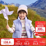 巴拉巴拉童装儿童羽绒马甲2025新款冬装男女童亲子装保暖外套羽绒服简约潮