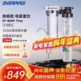 爱惠浦（Everpure） 家用矿物质厨下净水器 大流量0废水直饮 1.8L/分钟3500L处理量 EF-900P Plus