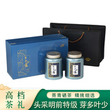 恩施玉露（ENSHIYULU）绿茶茶叶 明前头采春茶礼盒 羽叶集年货节送礼礼品200g