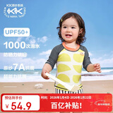 Kocotreekk树儿童泳衣原纱防晒耐氯泳衣男女孩抗菌宝宝泳装