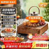 苏泊尔（SUPOR）迷你电陶炉煮茶器茶艺炉围炉煮茶办公室家用养生煮茶炉蒸茶器不挑器具SW-DTL03