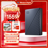 西部数据（WD）6TB 移动硬盘 type-c Ultra系列 2.5英寸 蓝 机械硬盘 笔记本电脑外接加密兼容Mac 大容量家庭存储