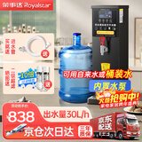 荣事达（Royalstar）步进式开水器商用烧水器酒店奶茶店办公室饮水机电热开水机 吧台机全自动定时热水机 【双水源款】黑钛30L/h可接桶装水+自来水 荣事达（Royalstar）荣誉出品