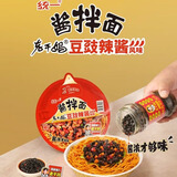 统一酱拌面 贵州豆豉辣酱风味碗面 115g*12碗 整箱装干拌面方便面速食