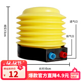 泳乐宝 简易迷你便携脚踩泵 充气船床游泳圈水池塑料玩具充气工具打气筒