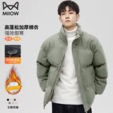 猫人（MiiOW）棉服男外套男士冬季青少年加厚保暖潮流百搭羽绒棉衣面包服棉袄男