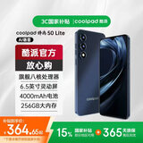 酷派（Coolpad）锋尚50 Lite全新超薄八核128G智能手机学生价便宜大屏百元机长续航老人老年备用机游戏电竞 深空黑